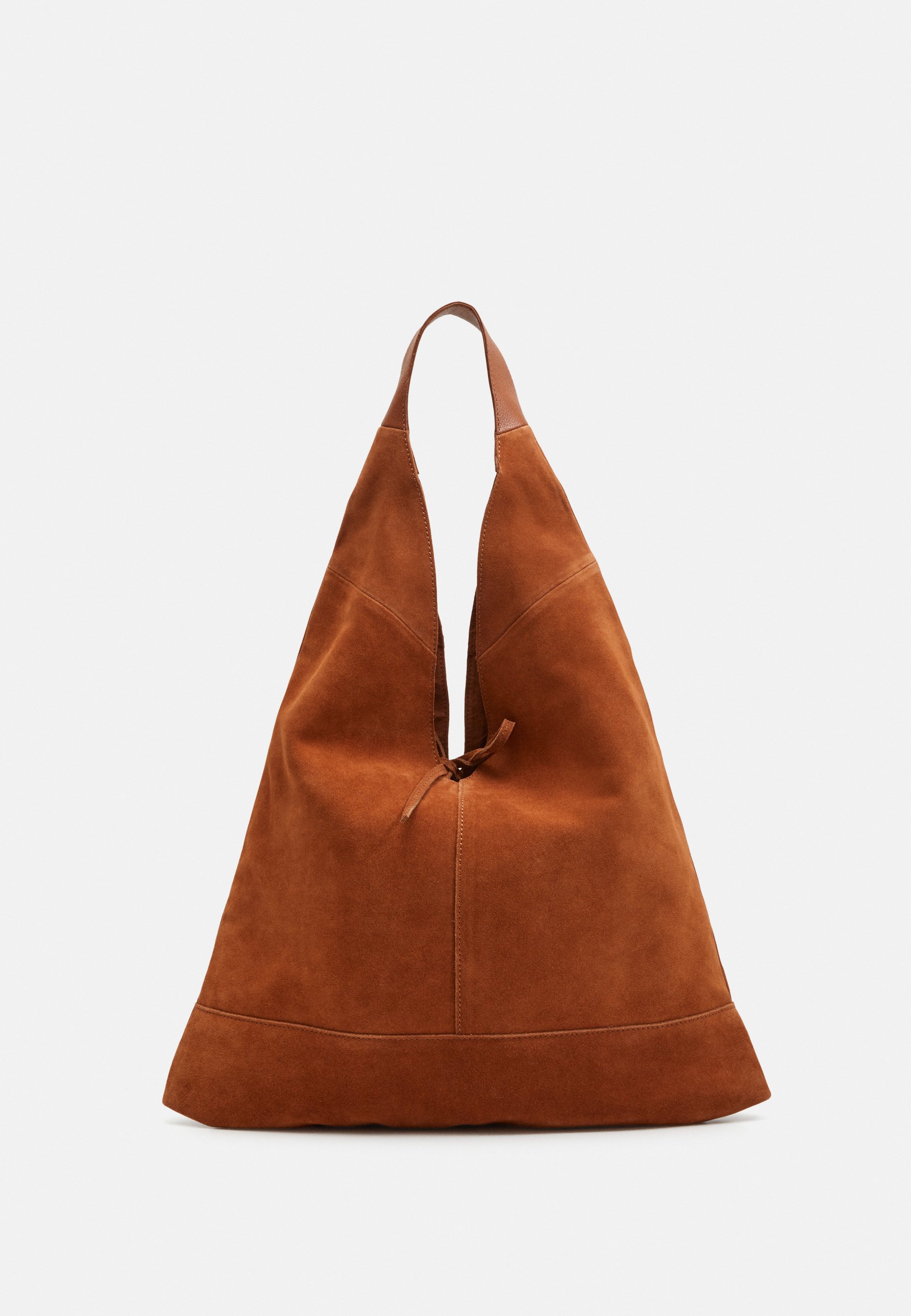 Zign LEATHER Shoppingveske cognac Zalando.no Zign Shoppingveske dark brown Zalando.no