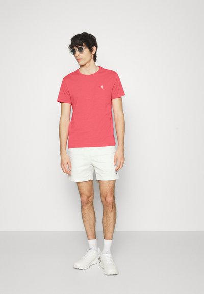 Polo Ralph Lauren CUSTOM SLIM FIT JERSEY CREWNECK T-SHIRT - T-shirt básica - hot pink