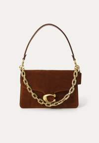 CHAIN TABBY SHOULDER BAG - Rokassoma - warm brown