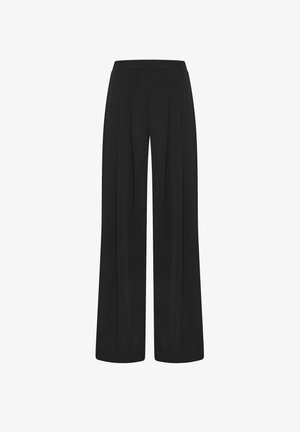Long Tall Sally, TALL WIDE LEG TROUSERS - Stoffhose - black