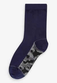 Next SEVEN PACK OLDER - Zoknik - navy camouflage footbed