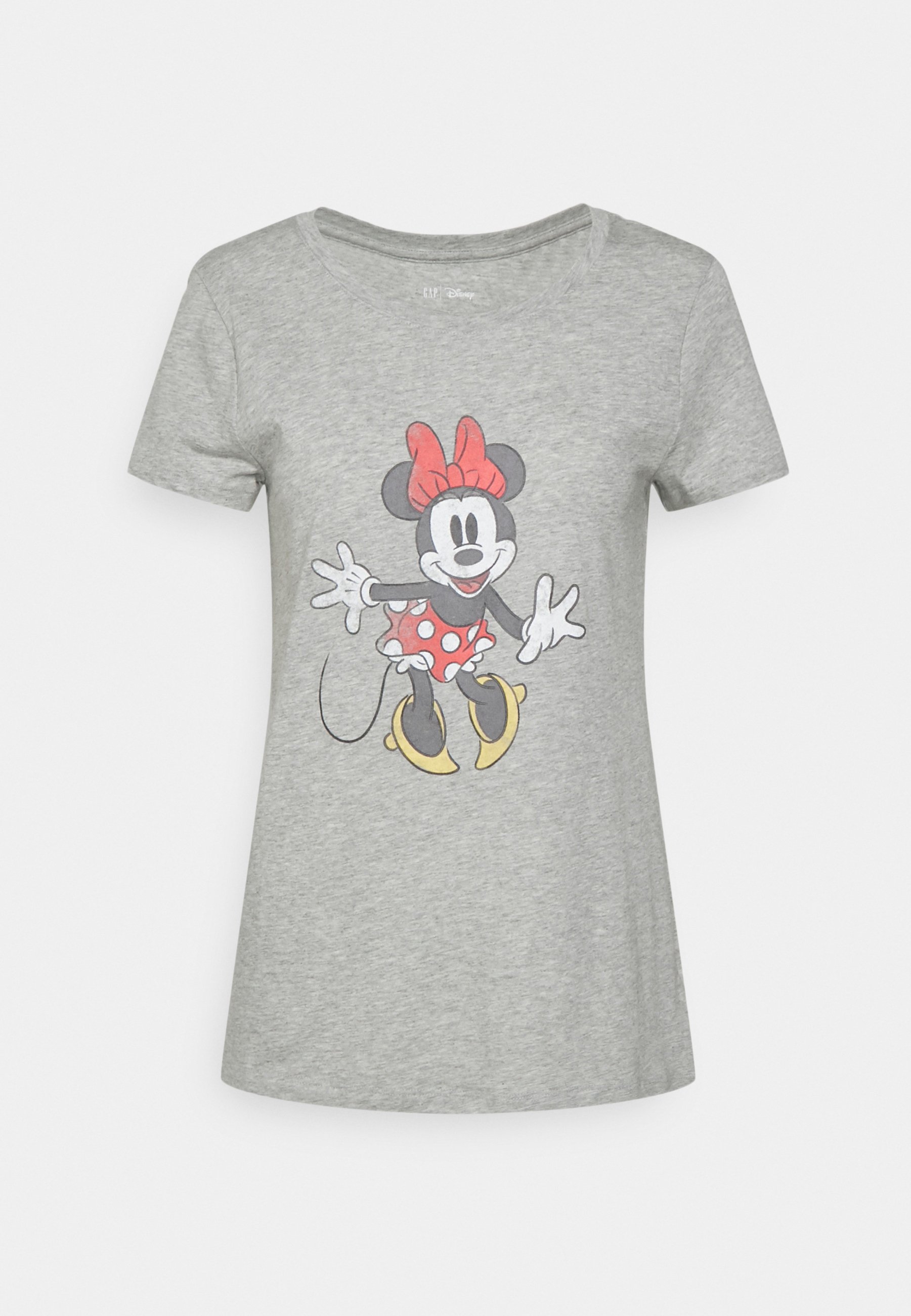 GAP MINNIE MOUSE - Camiseta estampada - light heather - Zalando.es
