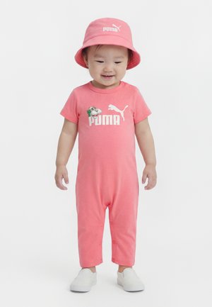 MINICATS NEWBORN ROMPER UNISEX SET - Chapeau - wild pink