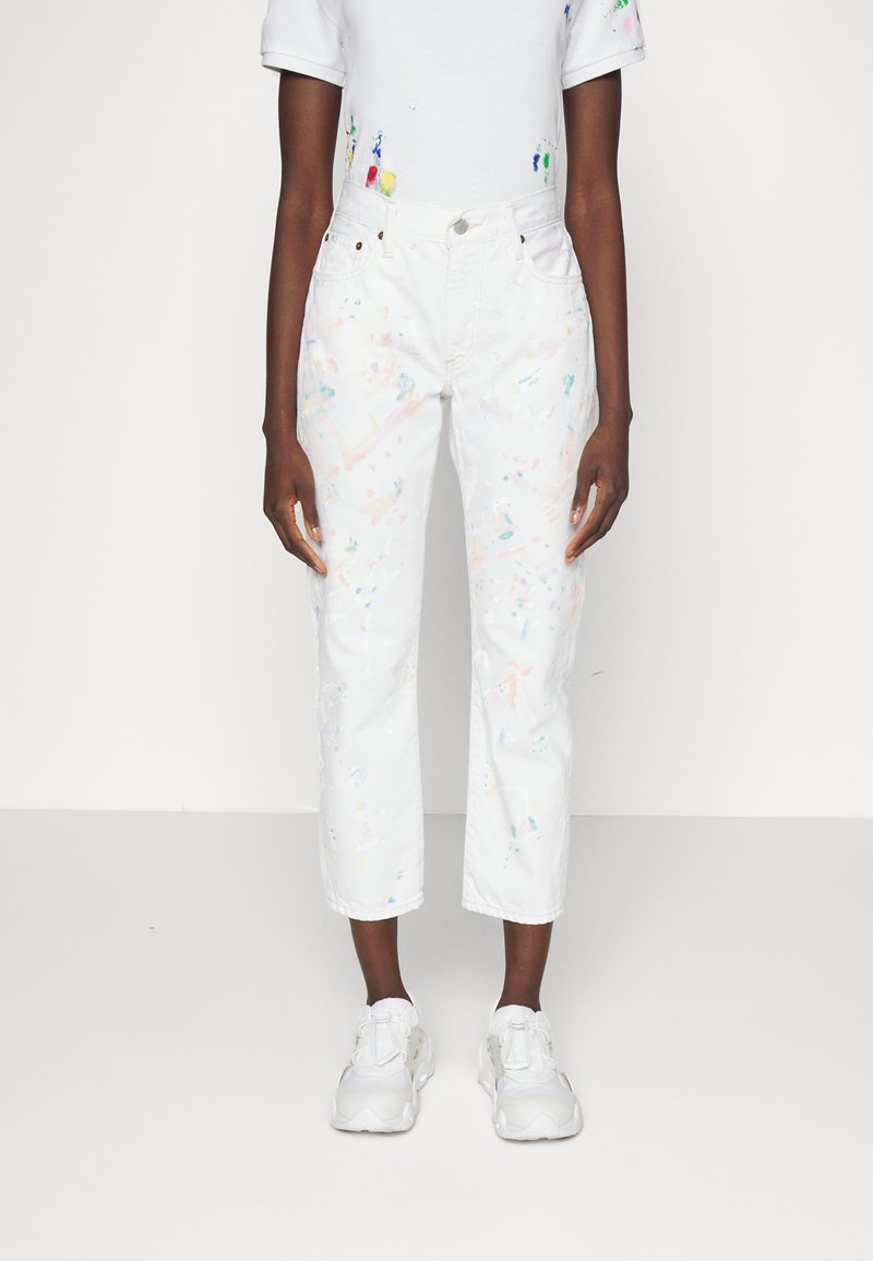 Polo Ralph Lauren SPLATTER AVERY BOYFRIEND Relaxed fit jeans