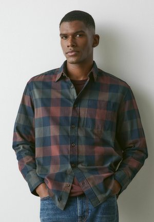 Next, REGULAR FIT - CHECK LONG SLEEVE SHIRT - Shirt - red