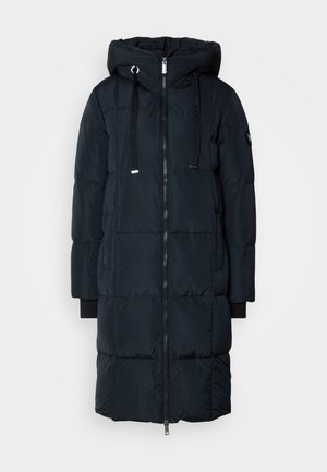 Mos Mosh SQUARE COAT - Dunkåpe / -frakk - navy