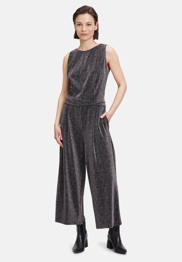 OHNE ARM - Jumpsuit - schwarz