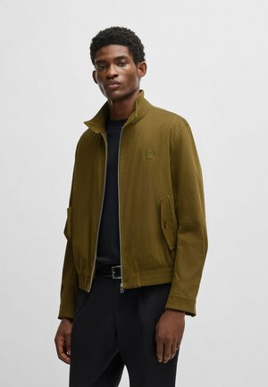 BOSS Bomber Jacket - dark green two