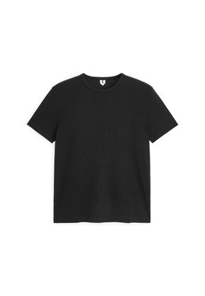 ARKET, ARKET FITTED T-SHIRT - T-shirt basique - black