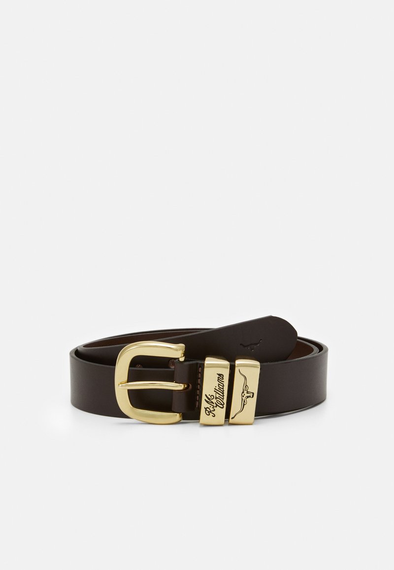 R. M. WILLIAMS SOLID BELT - Cinto - chestnut