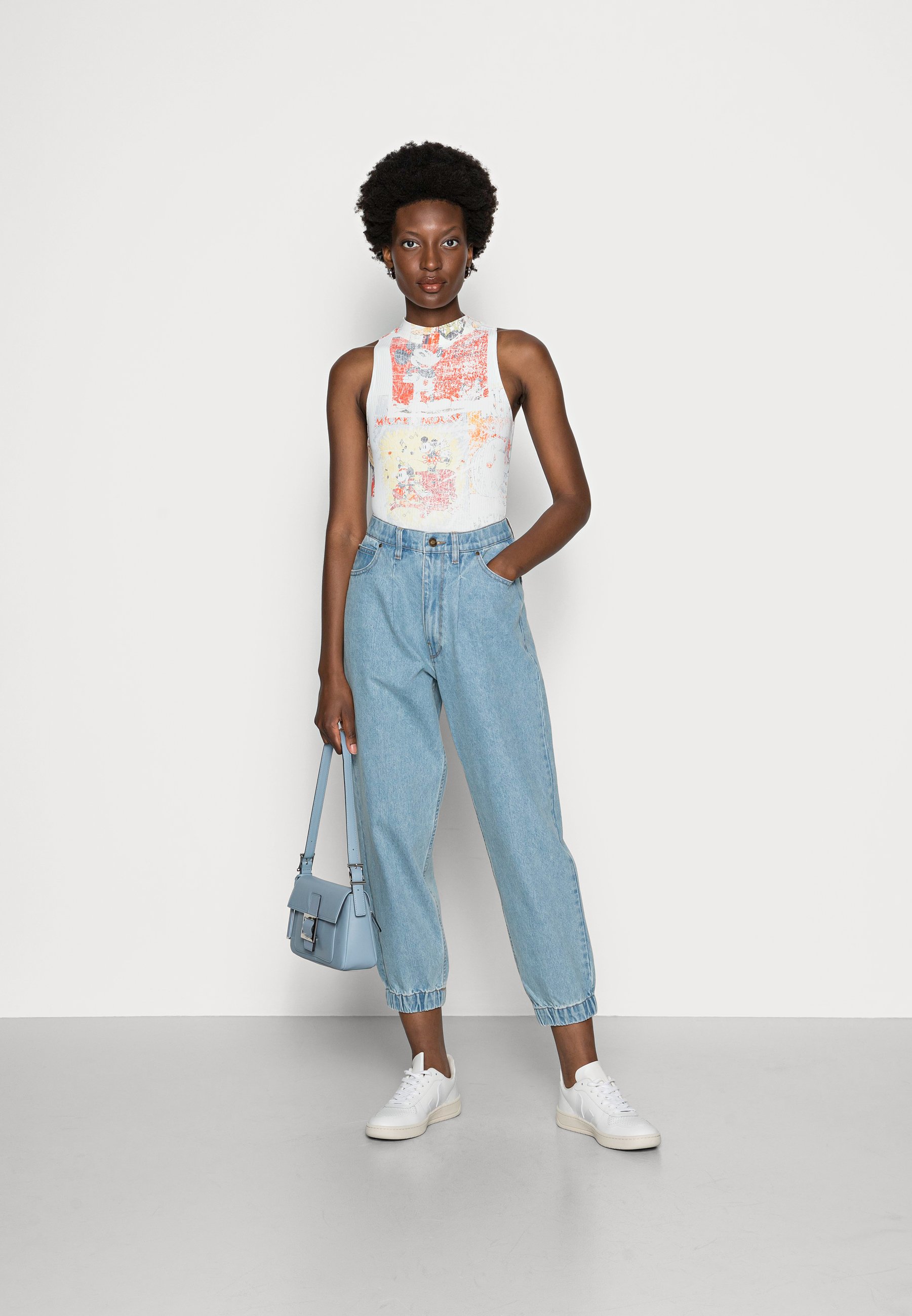 Freequent BAGGER ANKLE - Relaxed fit jeans - light blue denim/light-blue  denim - Zalando.co.uk