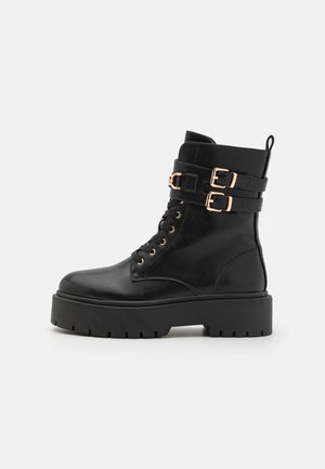 BOOTS - Bottines à lacets - nero
