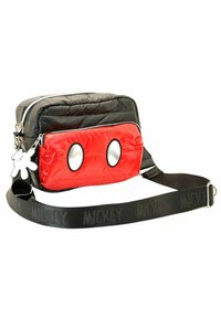 Karactermania MICKEY & MINNIE PADDING SQUARE - Umhängetasche - Mickey red-black