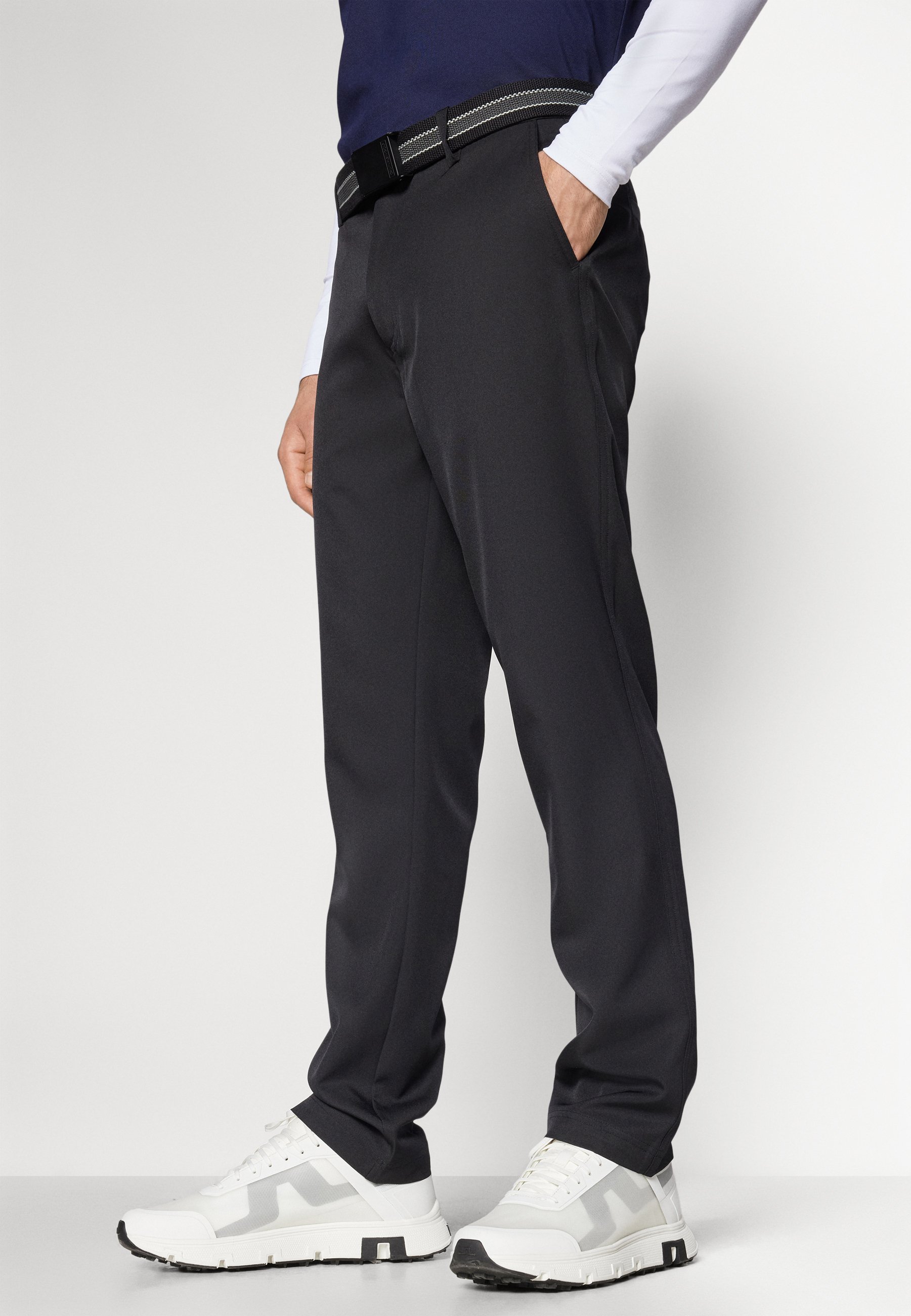 Calvin Klein Golf - Spodnie materiałowe/czarny - Zalando.pl