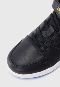 Kappa RERNAL UNISEX - Baskets montantes - black/yellow
