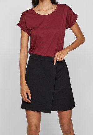 T-shirt basique - bordeaux