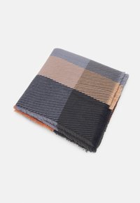 Não selecionado, blue/orange