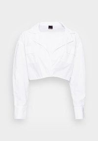 Gina Tricot DELLA TIE STRING BLOUSE - Blusa - white
