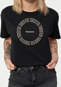 Paradiso Clothing PARAMORE UNISEX - Print T-shirt - black