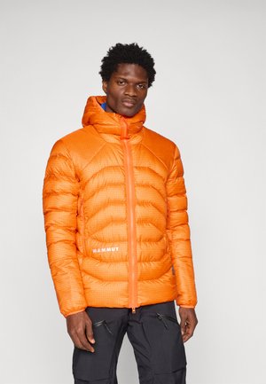 EIGER NORDWAND LIGHT HOODED JACKET - Μπουφάν με πούπουλα - orange