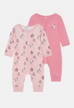 Name it NBFNIGHTSUIT ZIP HEARTS - Pizsamák - buttercream/bézs Name it NBFNIGHTSUIT ZIP HEARTS - Pizsamák - buttercream/bézs