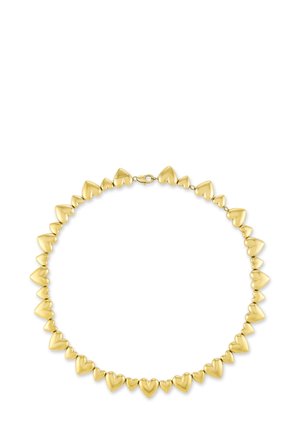 PUFFY HEARTS - Ketting - gold-coloured