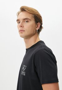 Koton SLOGAN CREW NECK SHORT SLEEVE - T-shirts print - black