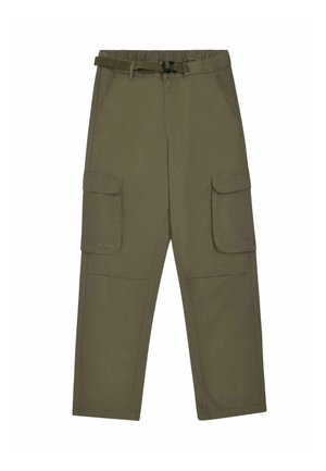 KnowledgeCotton Apparel, CARGO. - Карго панталони - burned olive