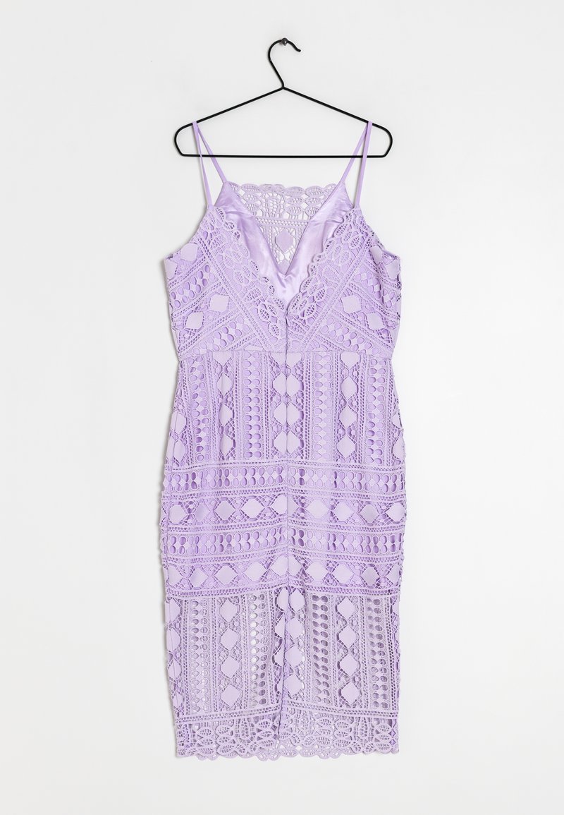 chi chi london purple dress Chi Chi Halter Neck Satin Maxi Dress in Lilac, Size 6 Lilac female