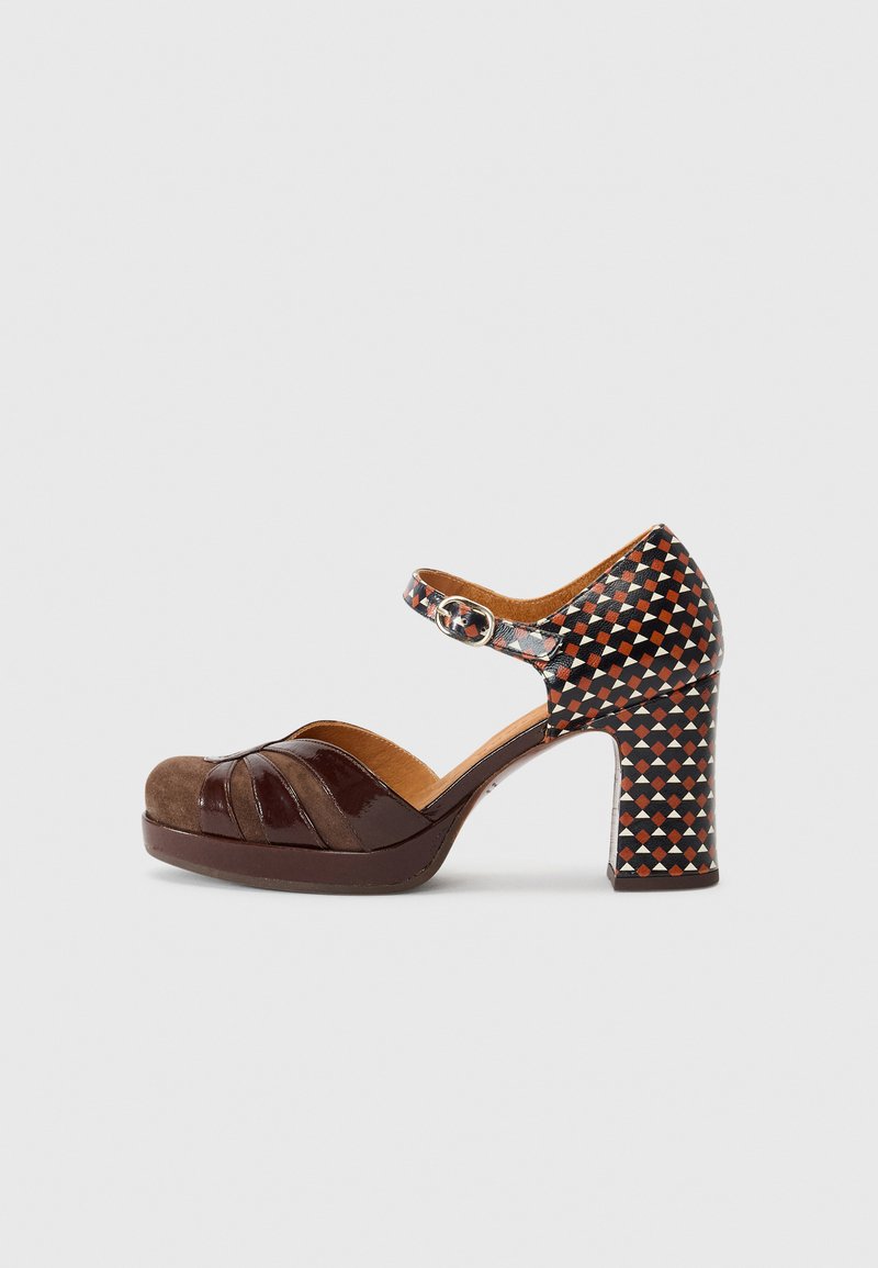 Chie Mihara DEVI - Escarpins - sucre choco/timbal terra
