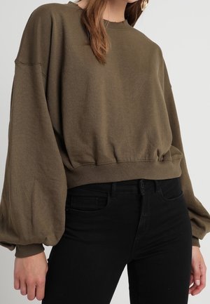 Sweatshirt - khaki