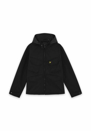 Lyle & Scott, LYLE & SCOTT MID JACKETS SOFTSHELL FIELD JACKET - Outdoorjas - z jet black