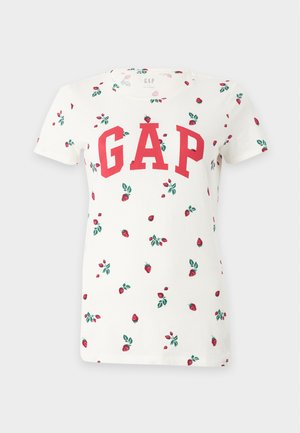 GAP, TEE - Μπλουζάκι με στάμπα - white