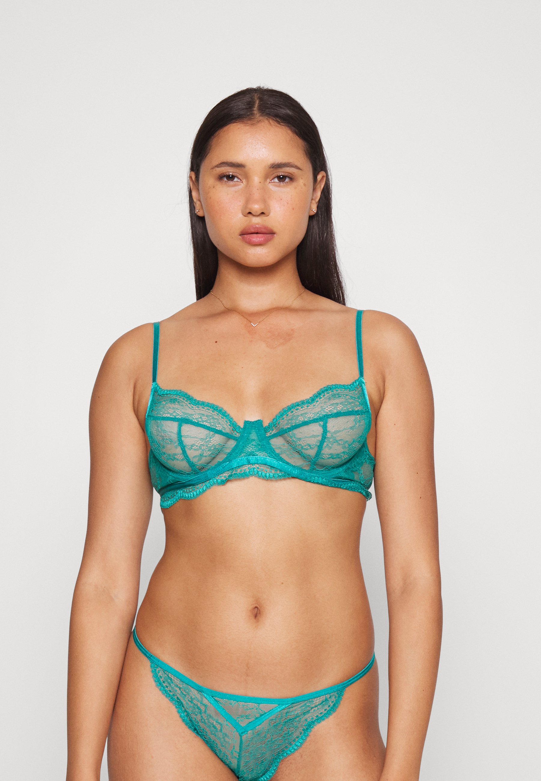 Hunkemöller ISABELLE - Beugel BH - green/groen - Zalando.nl