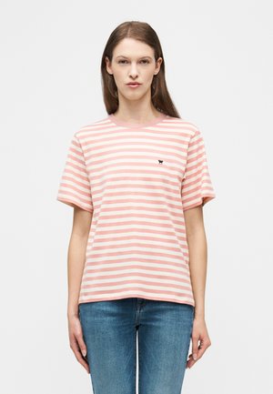 VENACO - Μπλουζάκι με στάμπα - off white/pink rose