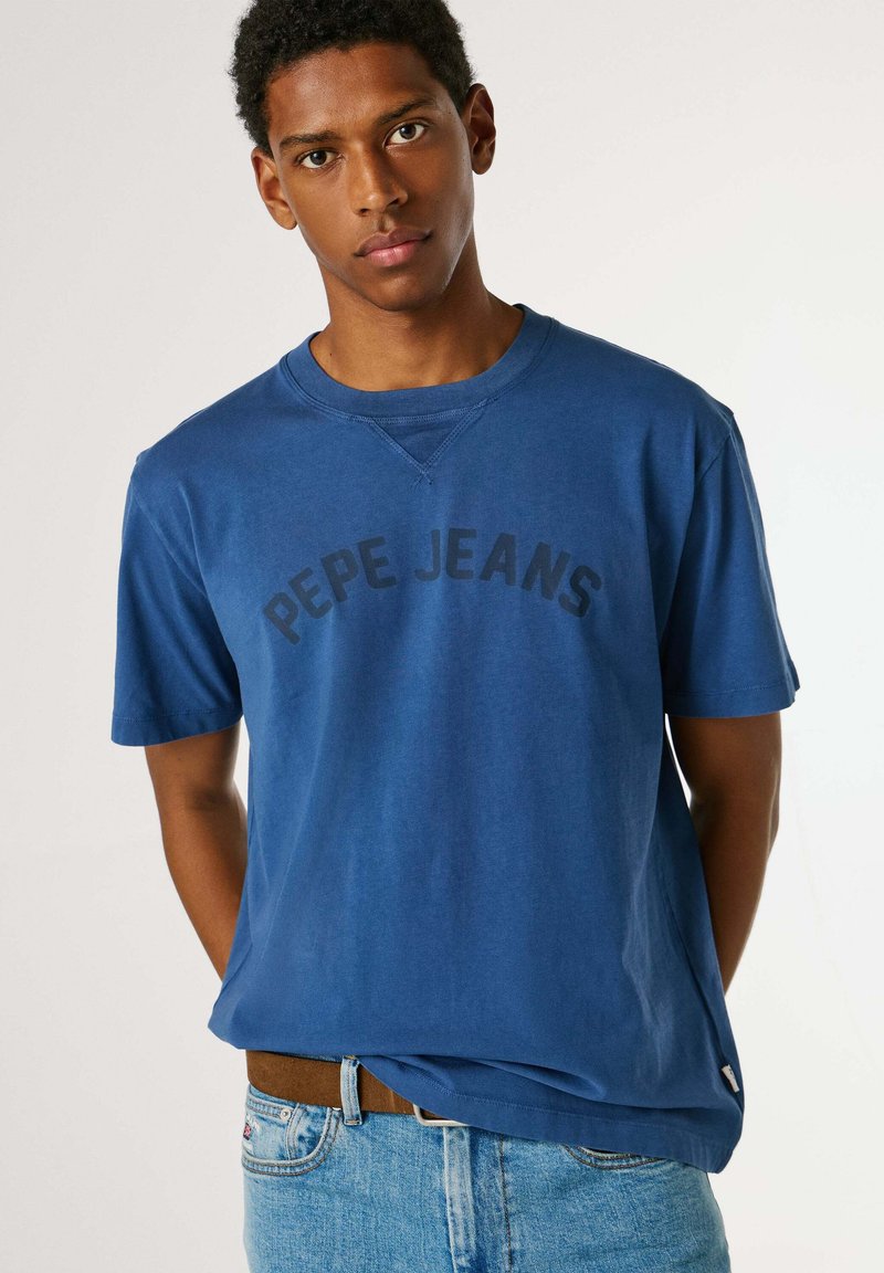 T Shirt Catalogo Pepe Jeans 2021 Pepe Jeans White Cotton Printed T-Shirt