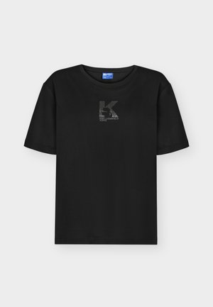 Karl Lagerfeld Jeans, REGULAR K LOGO TEE - Μπλουζάκι με στάμπα - black
