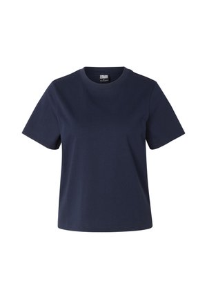 Urban Classics, LADIES BASIC BOXY TEE 3 PACK - Lihtne T-särk - midnightnavy