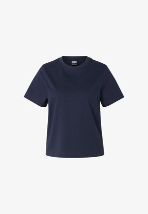 Urban Classics, LADIES BASIC BOXY TEE 3 PACK - Lihtne T-särk - midnightnavy