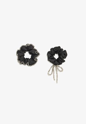 Sister Jane, ELIXIR BEADED SCRUNCHIES SET - Accessoires cheveux - black