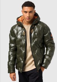 STONE HARBOUR - GEROO - Winter jacket - olive Thumbnail Image 1