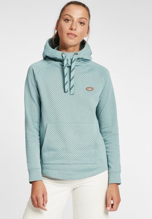 Oxmo OXAMINA - HOODIE - Hoodie - smoke blue melange