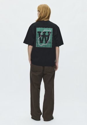 WOOD WOOD, WWLIAM, czarny
