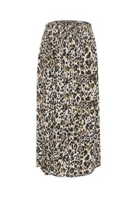 BPDAGMAR  - A-Linien-Rock - sand black leo print