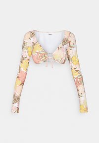 Roxy PLAYA PARADISE CROP TOP  - Bikini felső - white viva la vida