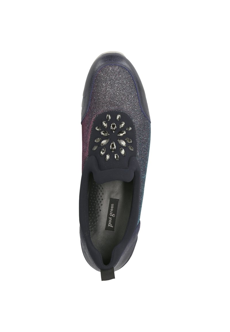 Damen Sneaker | Paul Green Slipper blau/blau-metallic - FD27291 Damen Sneaker | Paul Green Slipper blau/blau-metallic - FD27291