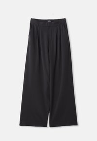 UNISEX - Pantalones - black