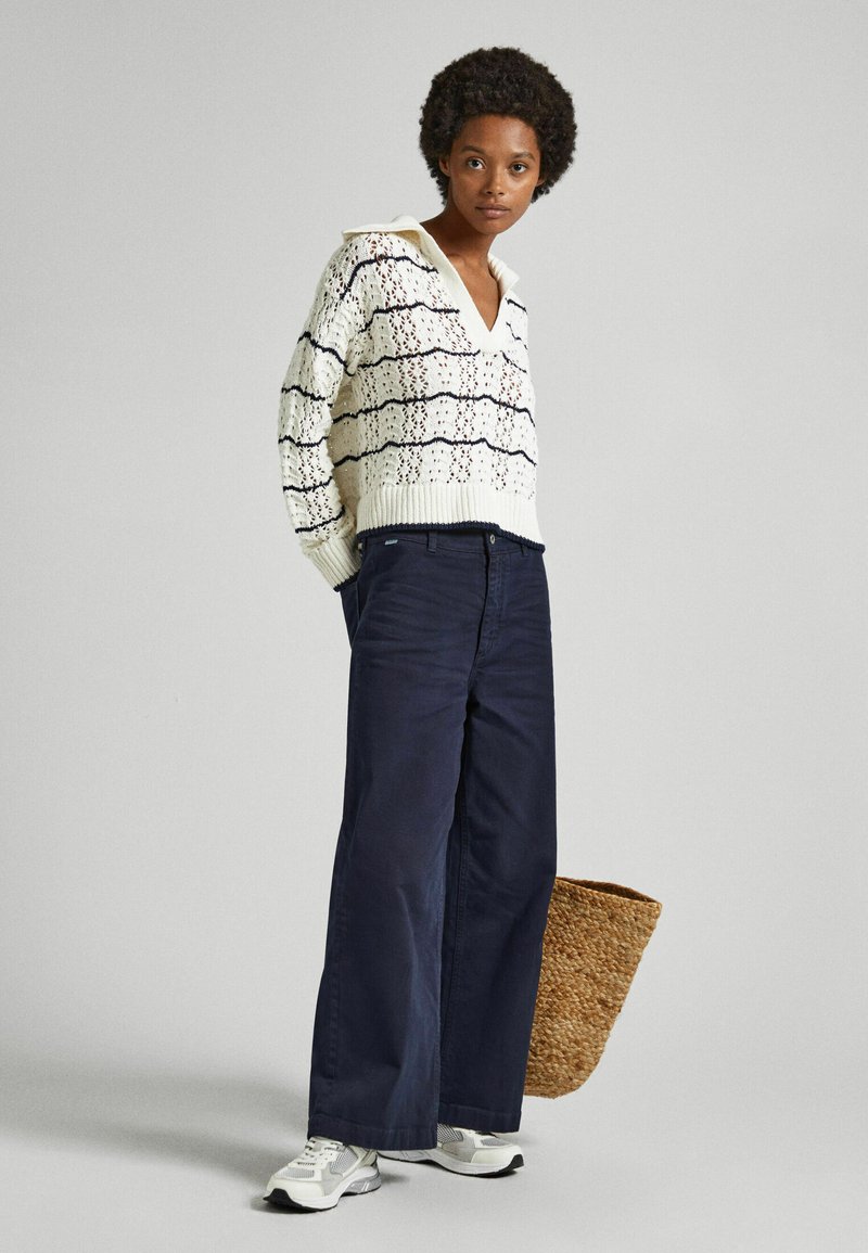 Pepe Jeans Flared Jeans donkerblauw