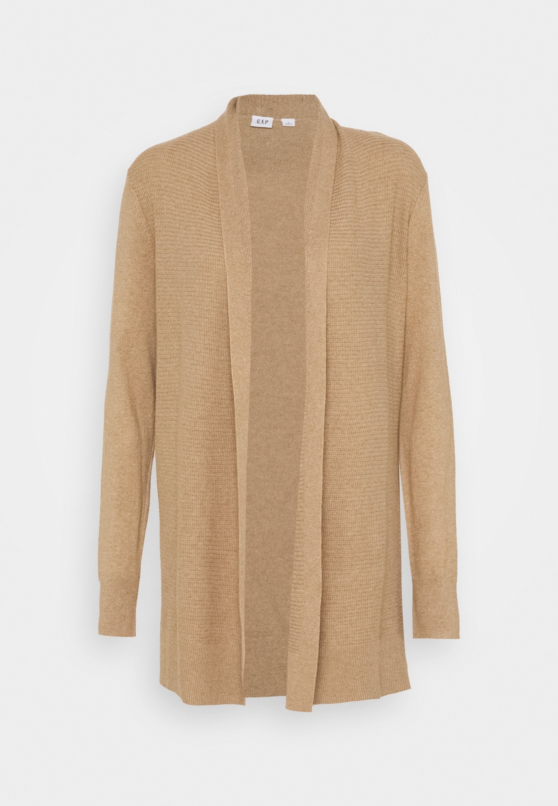 gap camel cardigan