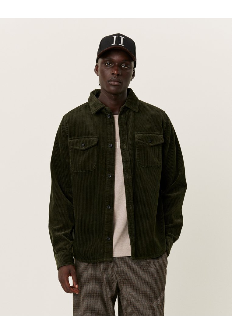 Les Deux KODY HEAVY OVERSHIRT - Giacca da mezza stagione - dark green